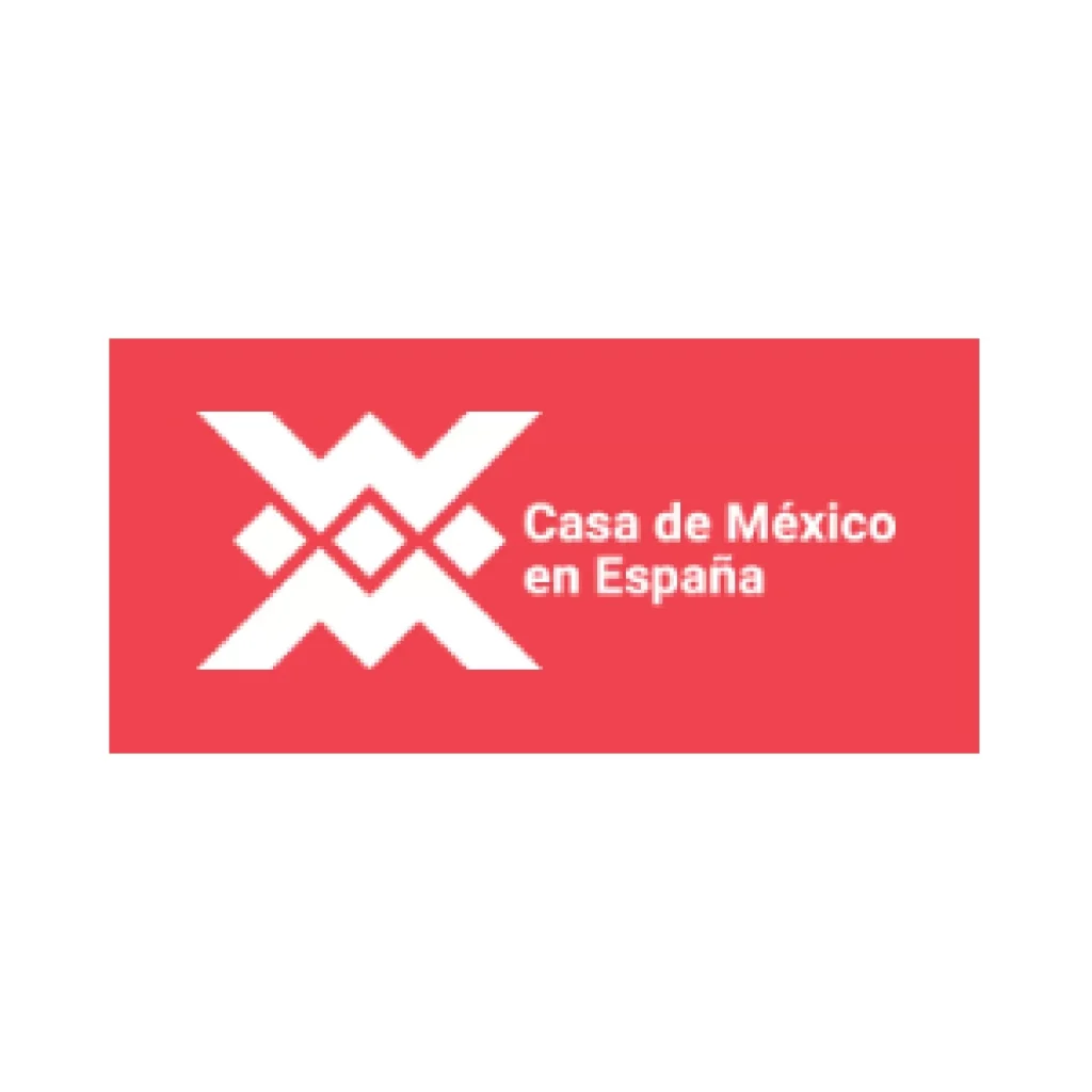 Omologic participa en el Foro Internacional de Casa de México en España logo de casa de mexico en españa en color rojo y blanco