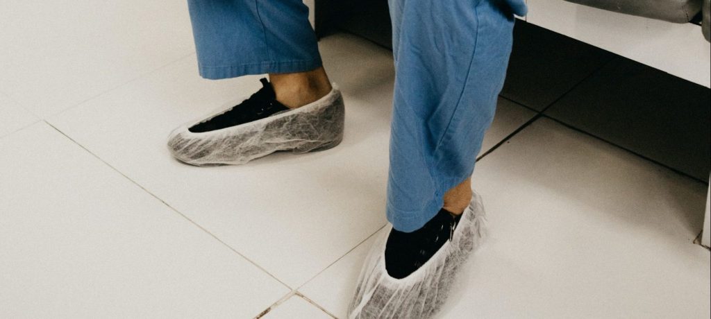 Marcado CE patucos sanitarios desechables