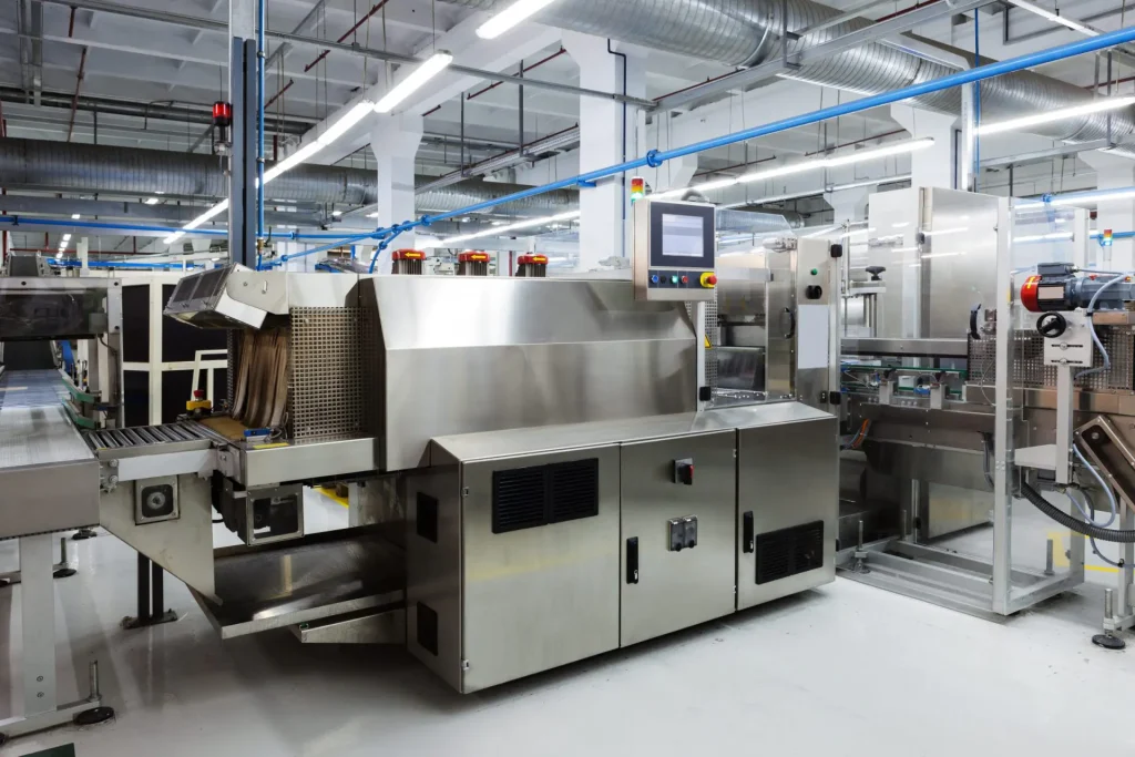 Marcado CE en Líneas de Producción imagen de maquinas para lineas de produccion en fabrica