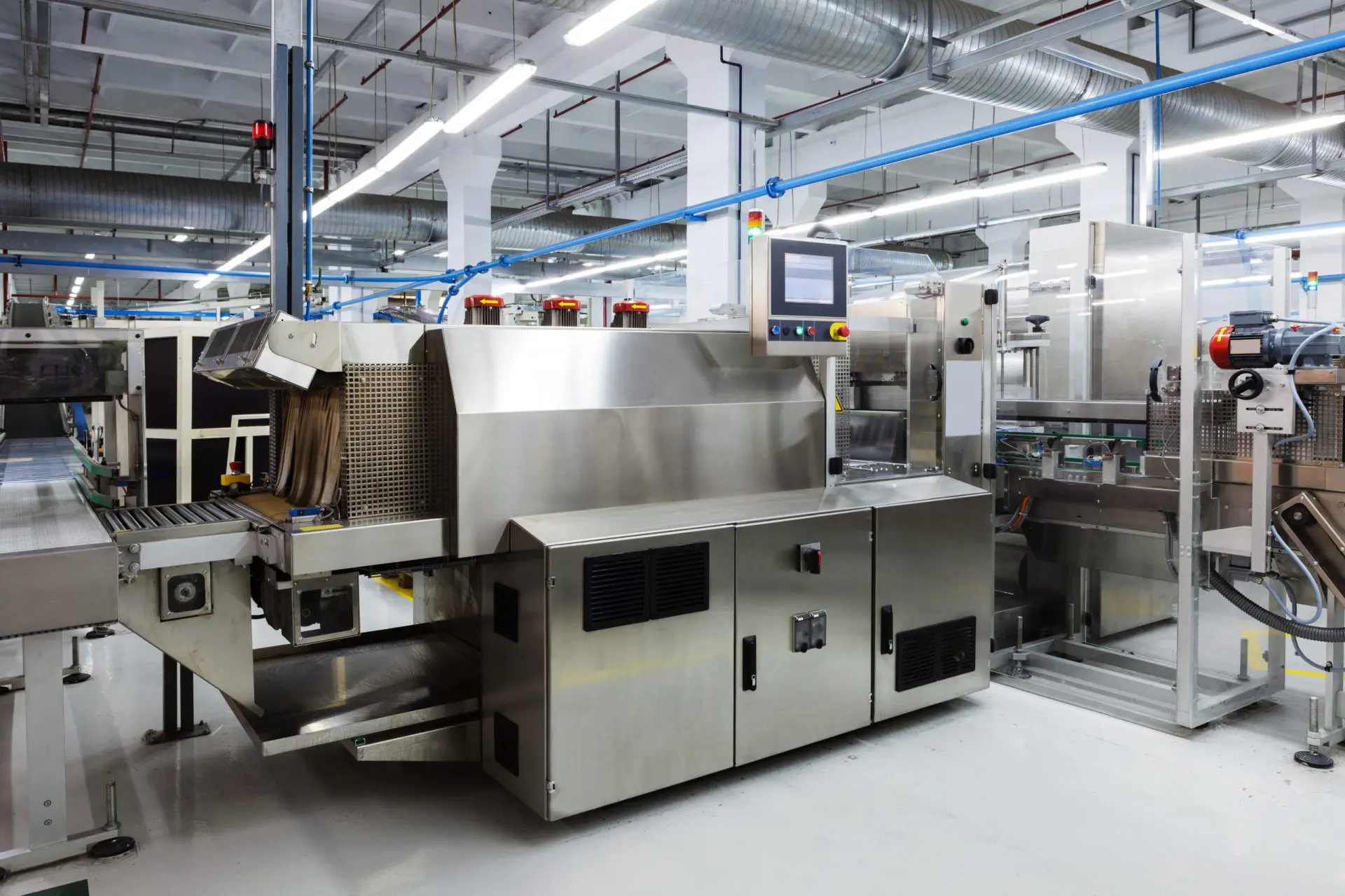 imagen de maquinas para lineas de produccion en fabrica