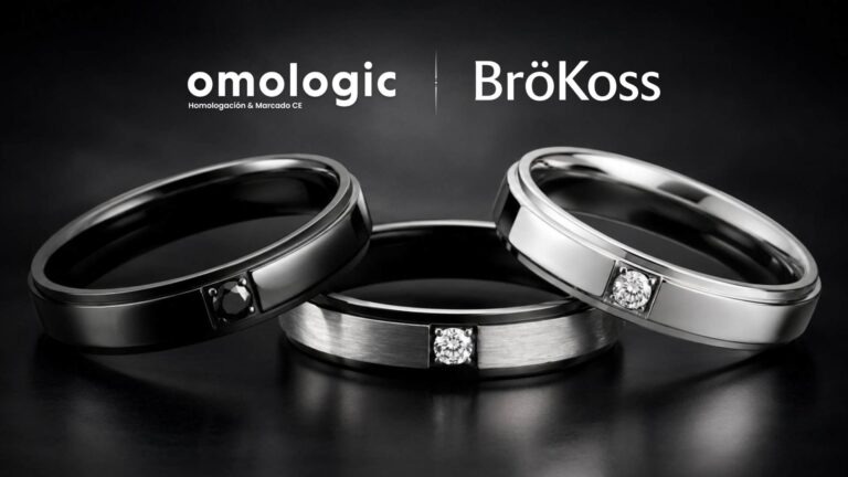Productos en primer plano de los productos trabajados entre Omologic y Joyería BröKoss