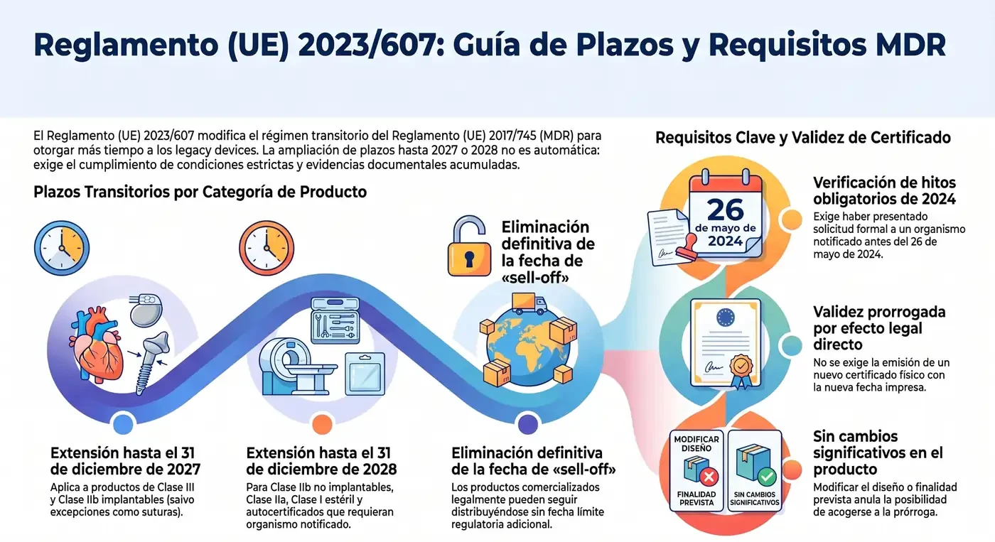 Reglamento (UE) 2023/607: plazos, requisitos y validez de los certificados Guía-de-Plazos-Reglamento-MDR